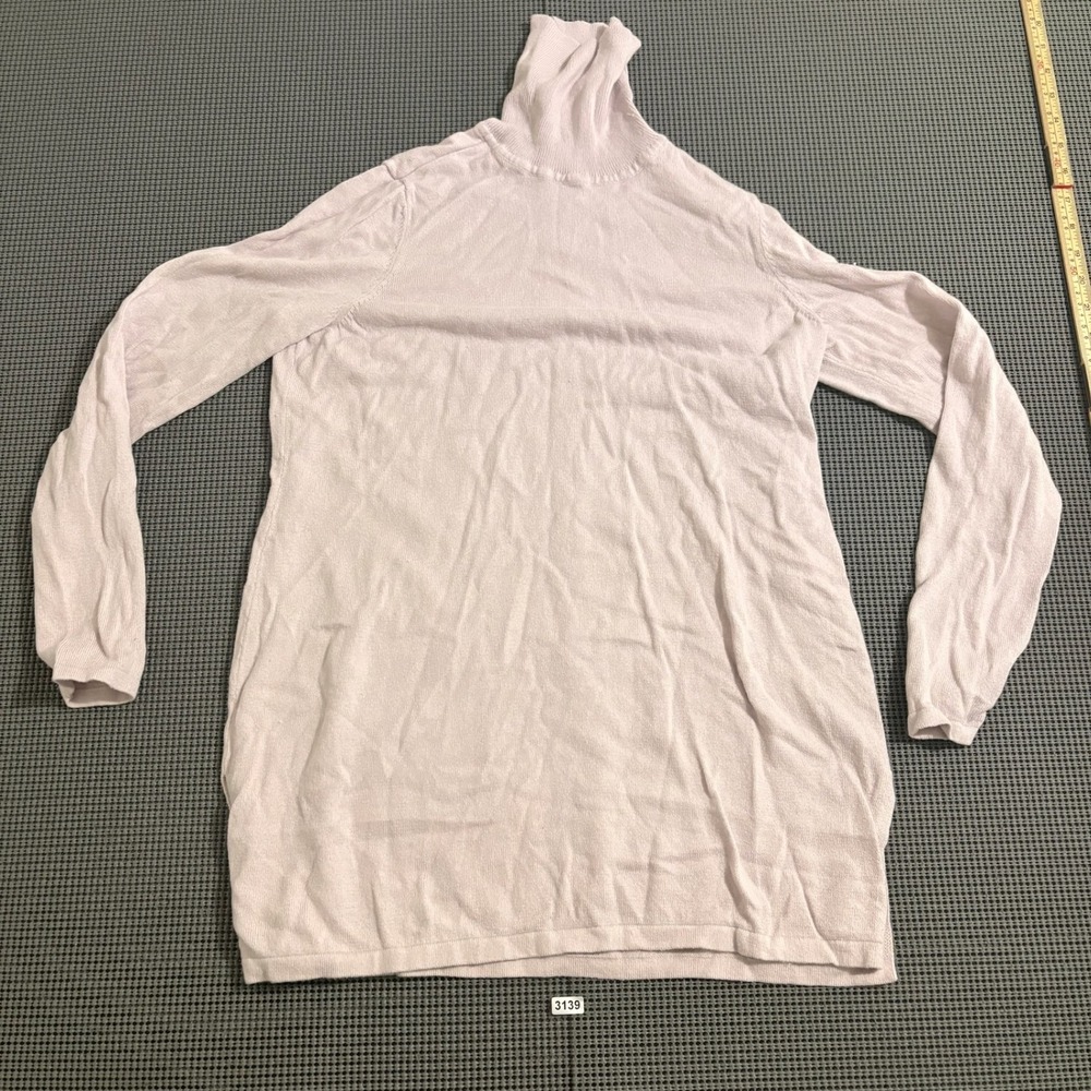 Chico's Women's Lilac Turtleneck Sweater Brand Size 0 Fits US 4/6 Small